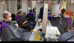 C6830西外环恒大花园大型小区门口营业中精装美发店急转