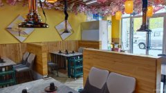 C8423（城南）特变世纪广场营业中精装修120平餐饮旺铺转