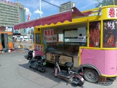 （成功案例）C8827年盈利10W+黄金铺子餐车转让