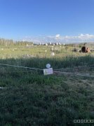 C8841位于昌吉屯河畔花田林海露营区儿童游泳池带滑梯转让