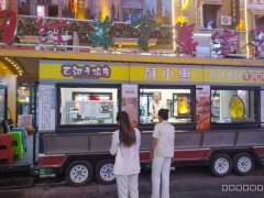 （成功案例）C9116万达金街夜市餐车小吃店转让