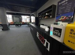 C9684位于昌吉婚恋广场大型台球室转让