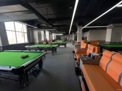 C9684位于昌吉婚恋广场大型台球室转让