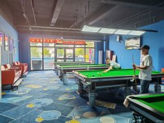 C10314东方智慧园120平自助台球转让