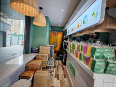 C10722万科生活广场38平品牌饮品店转让