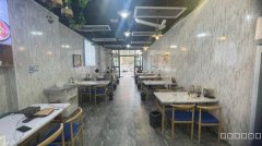 （成功案例）C10890位于乌市黄山街时代城堡附近78平餐厅