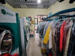 （成功案例）C11088米东区香缇美地55平加盟干洗店转让