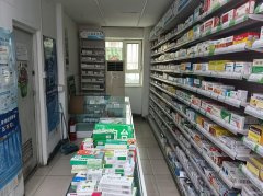 位于昌吉市南公园西路上海花园药店转让