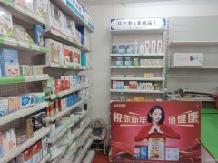 位于昌吉市南公园西路上海花园药店转让