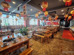 C12083鲤鱼山路天悦龙庭300平餐厅转让