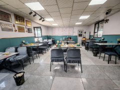 （成功案例）C12142三坪农场9队京东物流园100平餐厅转