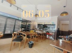 C12155昌吉市长宁南路五彩新城旁沿街餐饮店转让