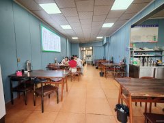 C12188粮校东门90平餐厅转让