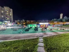 C12295位于阜康市网红街露天烧烤营地转让