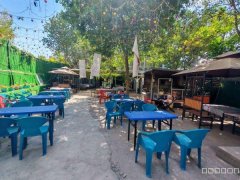 C12352西外环马德里春天400平小院烧烤转让