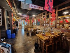 C12373喀什东路野马时光146平餐厅转让