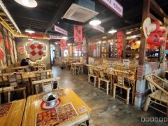 C12373喀什东路野马时光146平餐厅转让