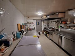 C12382劳动街立体车库旁80平餐厅转让