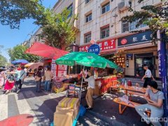 C12478和田二街50平美发店转让空转