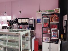 C12663阜康市二中旁营业中饮品奶茶蛋糕店转让