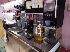 C12663阜康市二中旁营业中饮品奶茶蛋糕店转让