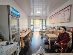 C12736财经大学后门56平餐厅低价转让