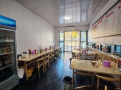 C12736财经大学后门56平餐厅低价转让