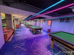 C12897八钢好位置经营中台球厅转让