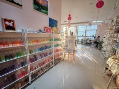 C12932时代广场B座DIY银饰陶艺手工店转让