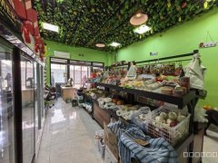 C13124新市区名门之都小区大门口经营中水果超市生鲜店转让