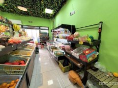 C13124新市区名门之都小区大门口经营中水果超市生鲜店转让