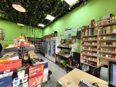 C13124新市区名门之都小区大门口经营中水果超市生鲜店转让