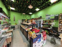 C13124新市区名门之都小区大门口经营中水果超市生鲜店转让