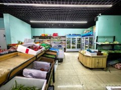 C13226喀什东路商圈小区大门口第二家生鲜超市转让