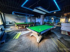 C13268粮校商圈经营中多年老店台球厅转让