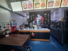C13321八钢综合市场70平汉堡披萨店转让