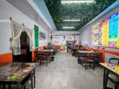 C13374五家渠外环路美食街125平餐厅转让