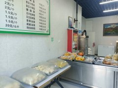 C13537位于昌吉市南五工路玫瑰园北门进临街手工馍馍店转让
