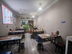 C13539粮校市场主街80平餐厅转让
