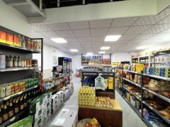 C13570长春中路万科锦荟里小区大门口第二家超市转让