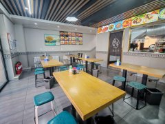 C13604中央郡美食广场头铺130平餐厅转让