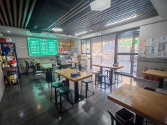 C13604中央郡美食广场头铺130平餐厅转让