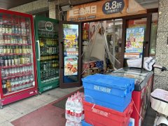 C13687新市区青海路翰墨府大门口加盟品牌每日每夜便利店转